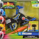 PLAYMATES MIGHTY MORPHIN POWER RANGERS SET 5 COMBINABLES THUNDERZORD + TAZA PERSONALIZADA - Imagen 20