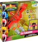 PLAYMATES MIGHTY MORPHIN POWER RANGERS SET 5 COMBINABLES THUNDERZORD + TAZA PERSONALIZADA - Imagen 18