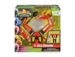PLAYMATES MIGHTY MORPHIN POWER RANGERS SET 5 COMBINABLES THUNDERZORD + TAZA PERSONALIZADA - Imagen 5