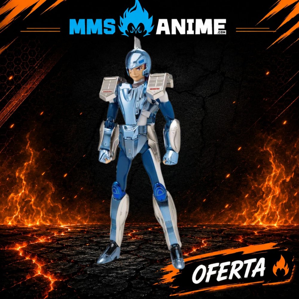 SH-FIGUARTSL-MMSANIME_4 SAINT SEIYA MYTH CLOTH STEEL SAINT MARINE CLOTH USHIO - 16 CM - Imagen 1