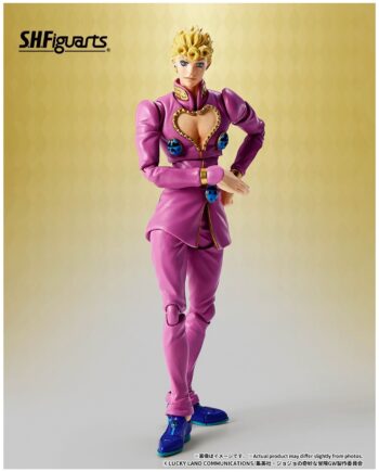 [PRE-ORDER NOVIEMBRE 2026] S.H FIGUARTS JOJO'S BIZARRE ADVENTURE GOLDEN WIND GIORNO GIOVANNA - 16 CM