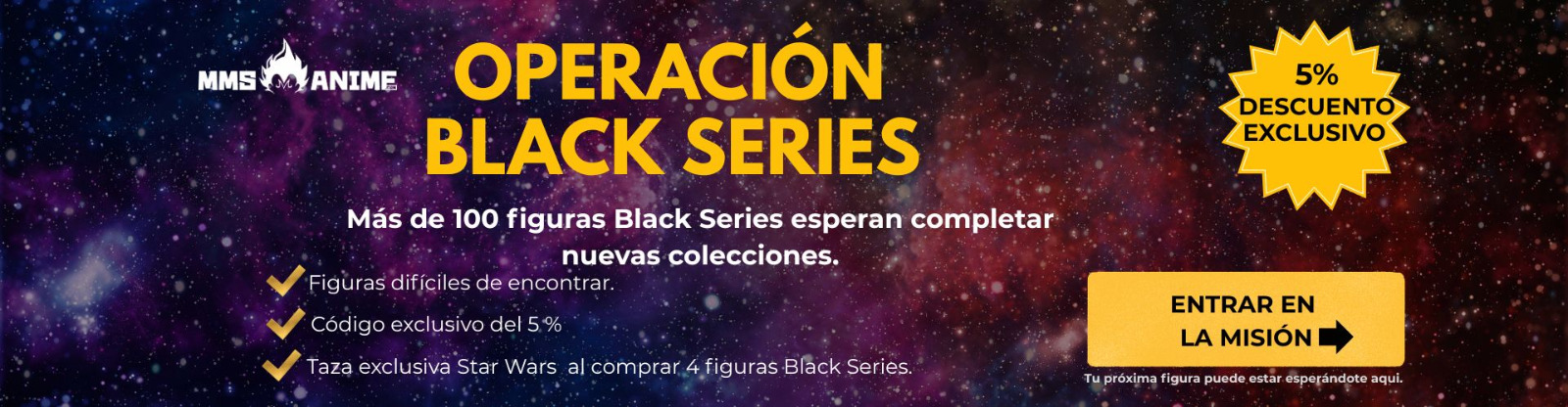 Operacion Black Series en MMSANIME