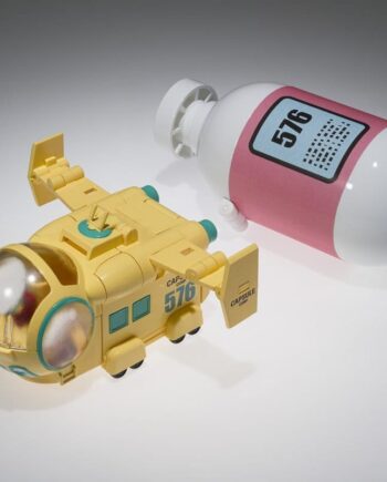 [PRE-ORDER ABRIL 2027] TAMASHII NATIONS DRAGON BALL Z CHANGEARTS HOI-POI CAPSULA No. 576 BULMA'S AIRPLANE - 8 CM