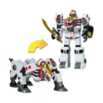 PLAYMATES MIGHTY MORPHIN POWER RANGERS WHITE TIGERZORD - 25 CM - Imagen 3