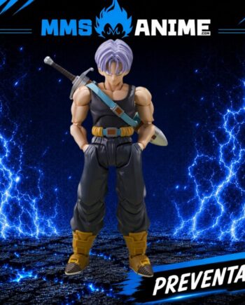S.H FIGUARTS DRAGON BALL SON TRUNKS Z-FIGHTERS GROUP BASE VER. B LIMITED EDITION- 14 CM