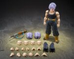 S.H FIGUARTS DRAGON BALL SON TRUNKS Z-FIGHTERS GROUP BASE VER. B LIMITED EDITION- 14 CM - Imagen 2