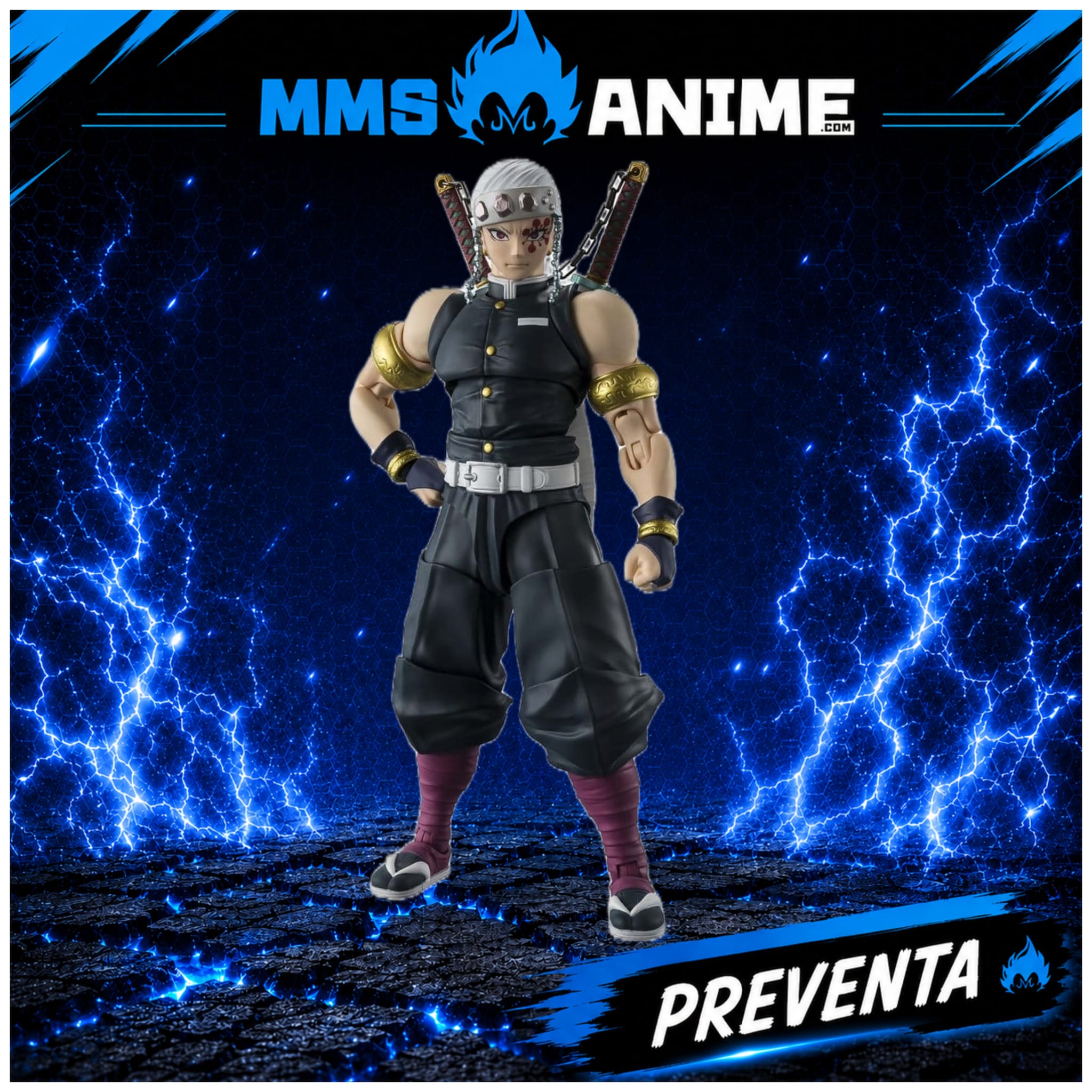 WhatsApp Image 2026-10-07 at 16.55.25 S.H FIGUARTS DEMON SLAYER: KIMETSU NO YAIBA UZUI TENGEN - 17 CM - Imagen 1