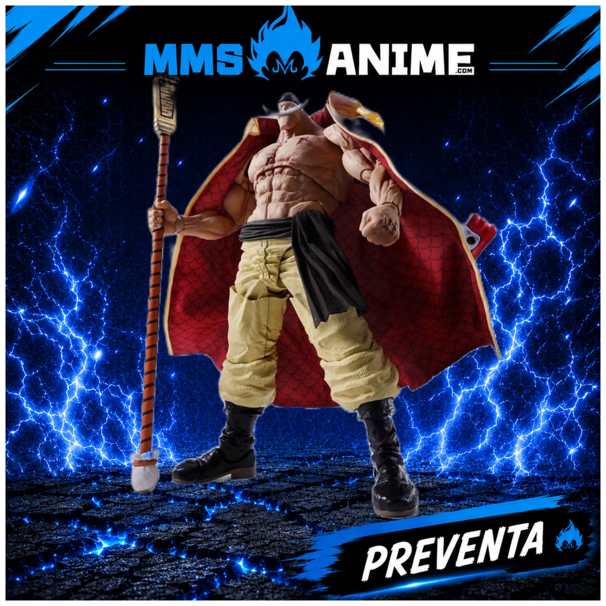 WhatsApp Image 2026-10-14 at 16.18.16 S.H FIGUARTS ONE PIECE EDWARD NEWGATE -MARINEFORD- 25 CM - Imagen 1